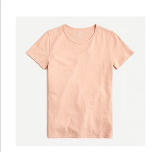 Painter slub fitted crewneck T-shirt